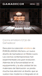 Mobile Screenshot of gama-decor.es
